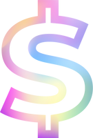 Holographic Dollar Sign